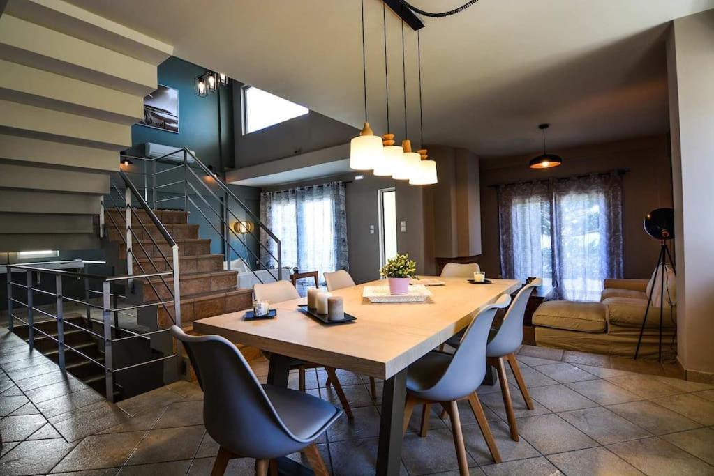 Aigli Luxurious Villa Kato Pitsa 외부 사진